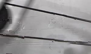 Astonishing huge chested dark haired is getting your hands on slammed deep in her correct slit in gym