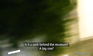 sexy Public Agent fucks another tricked black-haired on the webcam