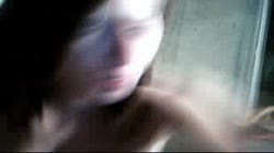 teen  masturbating in basement