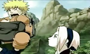 anime pounding - Naruto doujinshi- Sakura deep throat