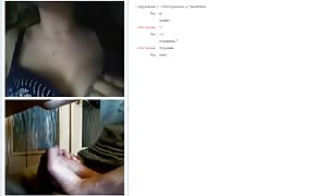 Spicy teenie hotty unveils her large funbags in the video clip webcam chat