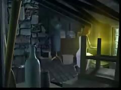 Animation=Girl plays with toys