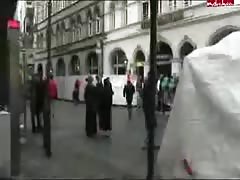 Gorgeous lustful girlfriend jerking off my prick in the car