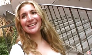 PUTA LOCURA latin girl teenager picked up and banged by sleezy dude