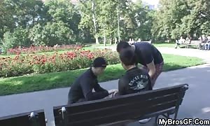 Injured girl is healed by brand-new cock