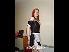 Irish redhead teen Claire Aylward